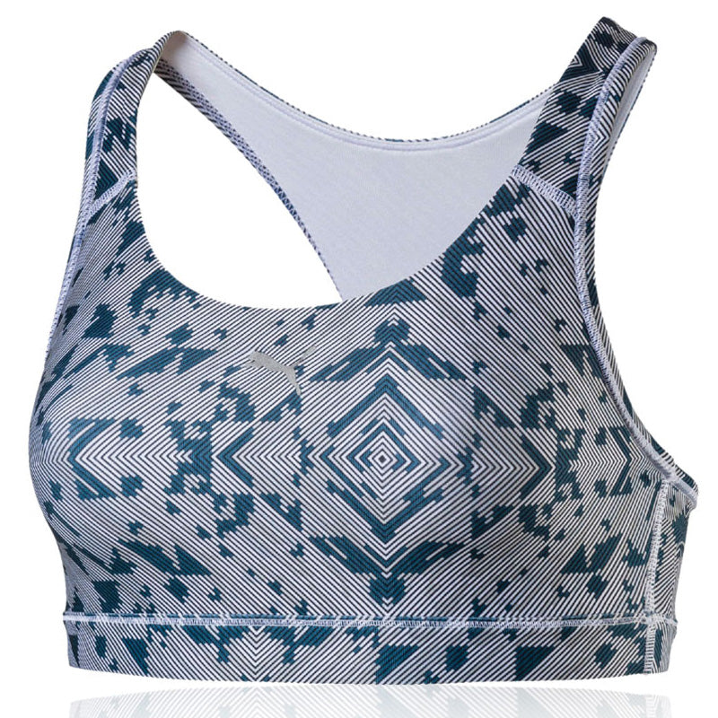 Puma PWRSHAPE Forever Graphic Sports Bra White/Euphoria